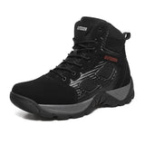 New Men's Military Tactical Boots Special Force Leather Desert Boots Outdoor Camping Hiking Boots Big Size Free