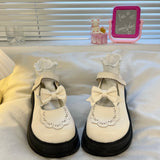 Lolita shoes summer platform shoes retro girl Mary Janes shoes Japanese JK uniform high heels y2k shoes college women's