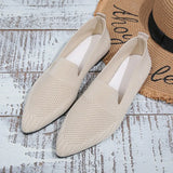 Breakj Summer New Large-Size Tip Flat-Soled Single Shoes Women's Shallow Sports Style Casual