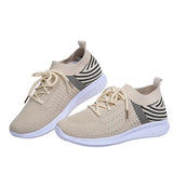 Vulcanized Shoes Casual Mesh Breathable Ladies Sneakers Running Shoes Female Spring Summer Comfortable Footwear 2021