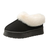 Autumn And Winter Pedal Snow Boots Women's Shoes Plus Cotton Shoes Plus