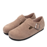 Women Flat Shoes Mori Girl Style Flats Shoes Woman High Quality Retro Flat Shoes Ladies Buckle Slip On