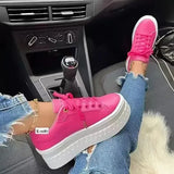 Breakj New Large-Size Thick-Soled Sports Single Shoes Women's Shoes Round Head With Casual Single
