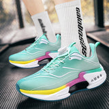 Breakj New Hollow Popcorn Soft-Soled Running Shoes Men's Training High-Ball Shock-Absorbing Breathable