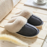 Women Wintere Slippers 7 Style Indoor Bedroom Lovers Couples Shoes Fashion Warm Shoes Flat Flat Non-slip