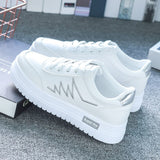 Breakj White Shoes Women 2025 Spring And Summer New Female Casual Shoes Korean Version Of Fashion Student Shoes Lightweight Breathable Flat Plate