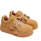 Breakj Senior Grey Sole Heighten Board Shoes Men And Women High Street Lovers Autumn And Winter Bread Shoes Versatile Casual