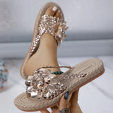 Autumn And Winter New Large-Size Ladies' Sandals Temu Simple Atmosphere Beach Sandals