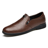 Men Formal Shoes Business Loafers Male Elegant Gentleman Men's Shoes Casual Genuine Leather Footwear Moccasins Man Driving