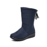 Warm Snow Boots Furry Plush Ladies Ankle Boots Female Short Boot Comfortable Women's Shoes Soft Casual Fashion Zipper