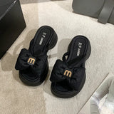 Brand New Flip Flops Summer Fashion Women Shoes Slippers Design Wedge Platform Shoe High Heels 2024 Sexy Slipper