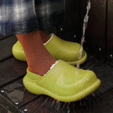 Women Slippers Home Cotton Shoes Thick Bottom Plush Warm Slippers Women Platform Shoes Woman Winter Warm Fur