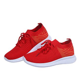Vulcanized Shoes Casual Mesh Breathable Ladies Sneakers Running Shoes Female Spring Summer Comfortable Footwear 2021