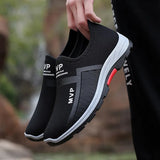 Men Shoes Casual Lightweight Sneakers Men Summer Non-slip Walking Shoes Breathable Slip on Mens Loafers Zapatillas