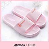 new household bathroom slippers women's summer antiskid men's home plastic soft bottom bath couple women's