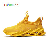 Summer Women's Sneakers Women Tennis Running Sport Shoes Men Light White Black Green Yellow Sneaker Vulcanize Large Size