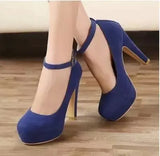 2020 Spring Autumn Women Pumps Zapatos Mujer Wedding Shoes Woman Ladies Buckle Strap Gladiator High Heels Womens