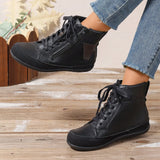 Breakj New Autumn And Winter Barefoot Boots Plus Velvet Warm Short Boots Men And Women The