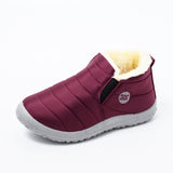 Boots Non-Slip Waterproof Winter Ankle Snow Boots Women Platform Boots Female Winter Shoes With Thick Fur Botas Mujer