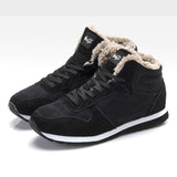 Boots Men Winter Shoes Plus Size 35-48 Warm Ankle Botas Hombre for Leather Winter Boots Shoes Men Plush Winter Sneakers