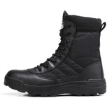 Winter Men Army Military Boots Special Force Tactical Desert Combat Ankle Boats Outdoor Leather Snow Hiking Boots Big