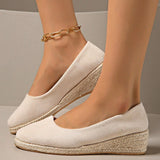 Breakj Hed Single Shoes Women 23 Spring And Autumn New Light Tip Thick-Shoe High-Heeled Shoes Lined Old Cloth Shoes Work