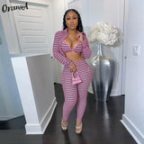 Summer Women Plaid Print 3 Piece Set Coat+Bra+ Sporty Leggings Matching Set Stretchy Activewear Skinny Birthday