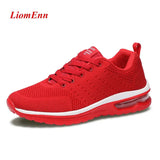 Women's Sneakers Sport Shoes Women 2021 Tennis Running Shoes Men Grey Pink Black Red Sneaker Women Trainers Large Size