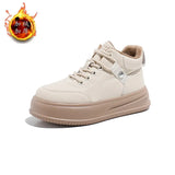 Breakj Add Velvet Cotton Shoes Women 2024 Winter New Ins Fashionable Versatile Add Velvet Add Thick Ugg Boots Leisure