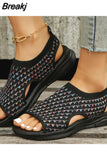 Summer Women Sandals Casual Platform Fashion Shoes For Women Wedges Beach Female SlipOn Comfortable Plus Size Sandalias