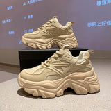 Design Trendy White Women Dad Shoes Summer Chunky Sneakers Platform Casual Shoes Fashion Women's Sneakers Classic