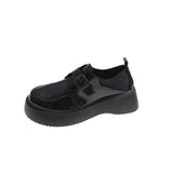 New Lolita shoes 2022 female Mary Jane shoes Japanese JK uniform thick-soled leather shoes black retro loafers College girl