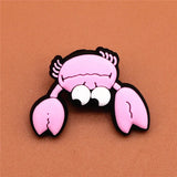 Sale 1pc Pets Series PVC Shoe Charms Cute Dog/Fish/Owl Shoe Accessories Shoe Buckle Decorations Fit Croc JIBZ Kid's