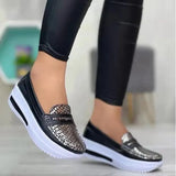 Breakj Summer New Leisure Single Shoes Pure Color Round Head Low Belt Buckle Soft Sole Working Shoes Bean