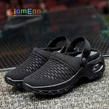 Cushion Women's Summer Sandals 2022 Designer Closed Toe Platform Sandals Breathable Mesh Clogs Slipper zapatos mujer Size
