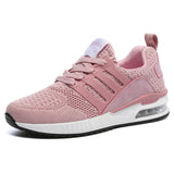 Unisex Sneakers Women Running Shoes Female Sport Air Cushion Walking Shoes Breathable Light Comfortable Trainers Big Size