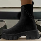 Women Sneakers Socks Sports Shoes For Women Platform Zapatillas Mujer Heels Autumn Winter Sneakers Women Casual Shoes