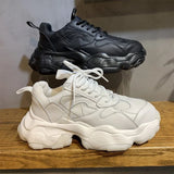 Sports Shoes Women 2024 Spring New Running Shoes Platform Dad Shoes Women Good Quality Small White Shoes