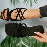 Breakj Small Cool Slippers Women Wear 2025 Summer New Beach Slippers Seaside Flat Bottom Drag Large