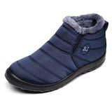Women Winter Boots Black Snow Boots Waterproof Non-Slip Winter Lady Shoes Men Keep Warm Shoes Hiking
