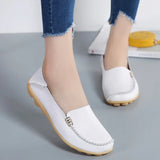 Hot Sale Women Round Head Shoes Solid Color Sewing Women Summer Comfy Flat Sneakers Leisure Walking Femininas Footwear Plus