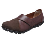 Orthopedic PU Leather Loafers Soft Sole Casual Flats Shoes for Women