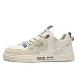 Breakj Spring And Summer New Leather Low-Top Shoes Hongfeng Trend Student Board Men's Shoes Korean Version Of Sports Casual
