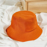 White Solid Bucket Hat Unisex Caps Hip Hop Gorros Men Women Summer Panama Cap Beach Sun Fishing Boonie Hat
