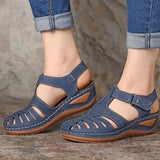 Breakj Sandals Women's Thick-Soled Summer Hole Shoes Slopes And Thick-Soled Large-Size Octight Fish