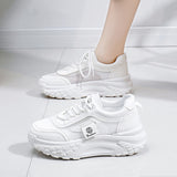 Breakj Shoes Female 2025 Summer New Ins Wind Korean Version Student Shoes Thick Platform Heighten Casual Sports Shoes Female XW