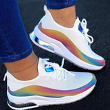 Sneakers Women Casual Shoes Mesh Air-Cushion Flat Anti-Slip Women Sneakers Outdoor Trainer Female Zapatos De Mujer
