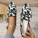 Breakj 2025 Spring Tip Flat-Soled Single Shoes Large-Size Fashion Flying Pedal Casual Women's