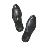 Breakj Men's Shoes Korean Version British Tide Shoes Casual Business Dress Leather Shoes Men's Wedding Shoes