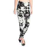 Fashion Women Hot Leggings Floral Print Fitness Leggins Sexy Legging High Waist Workout Leggin Elastic Pants Drop